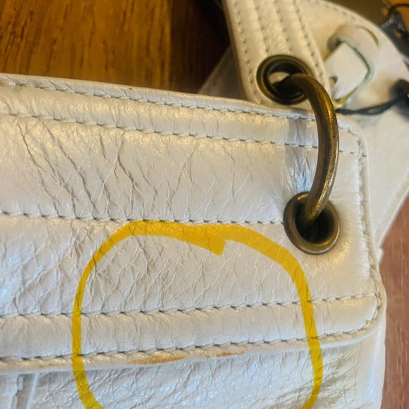 RARE Hayden Harnett White Handbag Mercer Clutch - Picture 16 of 16